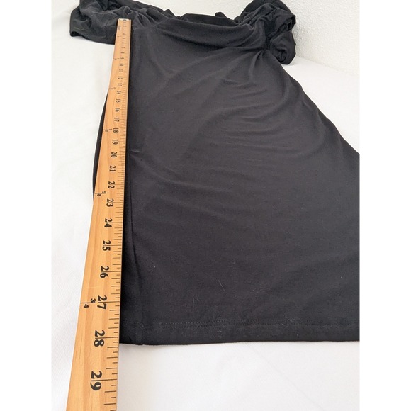 Old Navy Women's Black Smocked V Neck Wide Leg Jumpsuit Pants XL Pockets New - Picture 8 of 9